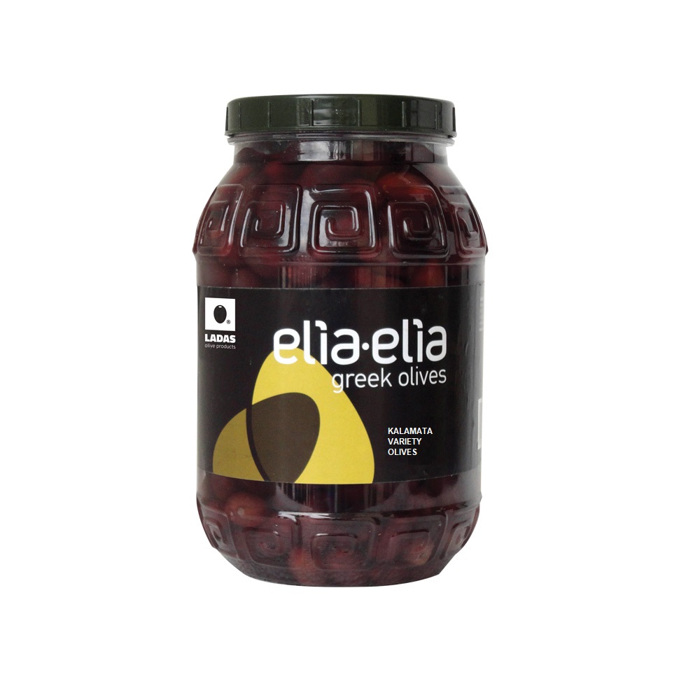 Kalamata Olives Engraved Pet 2kg eliaelia Ladas Foods